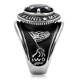 Men's United States Marines Class Style Ring in Stainless Steel Class Style Ring